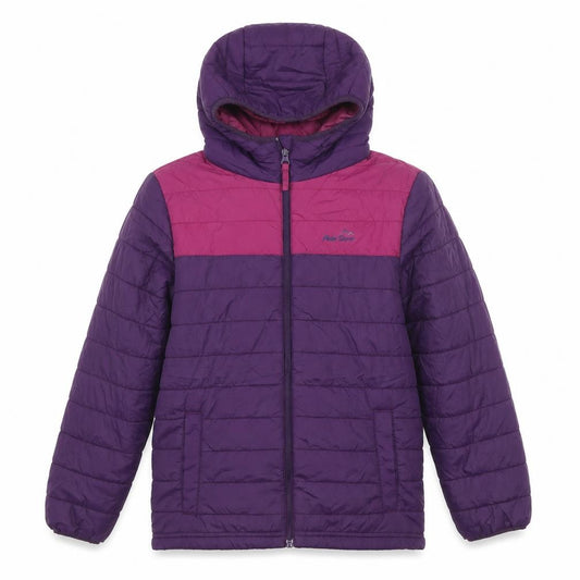 Peter Storm Girls Purple Puffer Jacket 11-12 Years Hooded Winter Coat