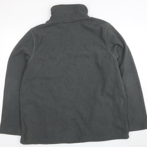 Peter Storm Mens Grey Fleece 1/2 Zip Pullover Sweatshirt L