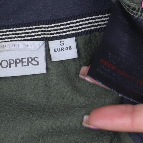 Craghoppers Men's Green Fleece 1/4 Zip Pullover Sweatshirt S