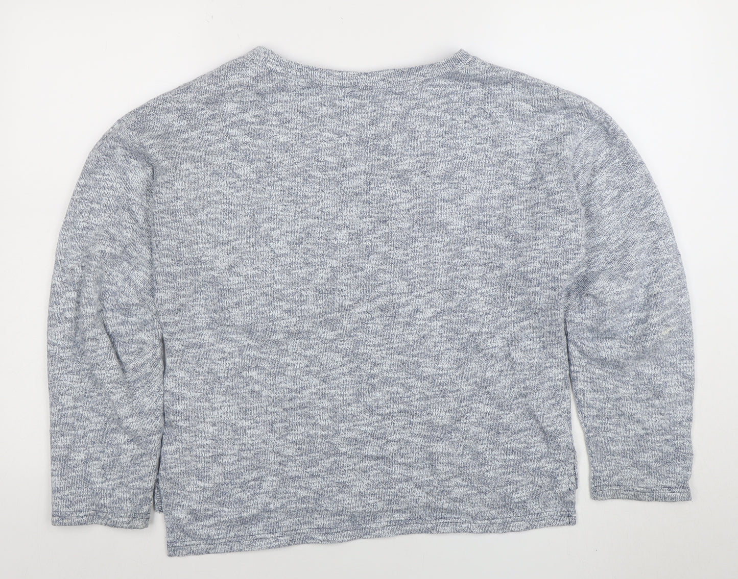 GAP Women’s Blue Knit Crew Neck Long Sleeve Pullover Jumper Size S
