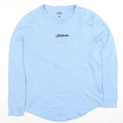 Hollister Men’s Blue Small Crew Neck Lightweight Pullover Sweatshirt