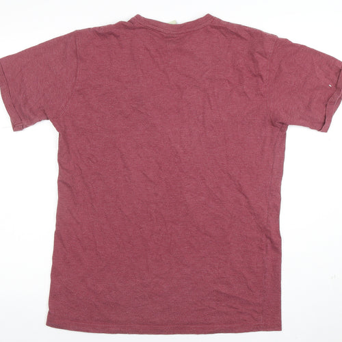 Guinness Men’s Red Short Sleeve Crew Neck Graphic T-Shirt M