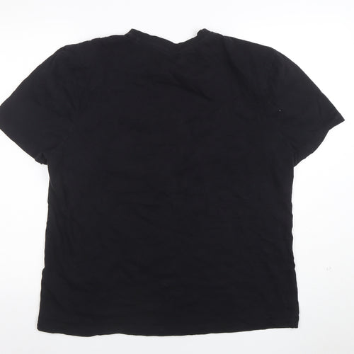 Marvel Men's Black 2XL Crew Neck Graphic T-Shirt