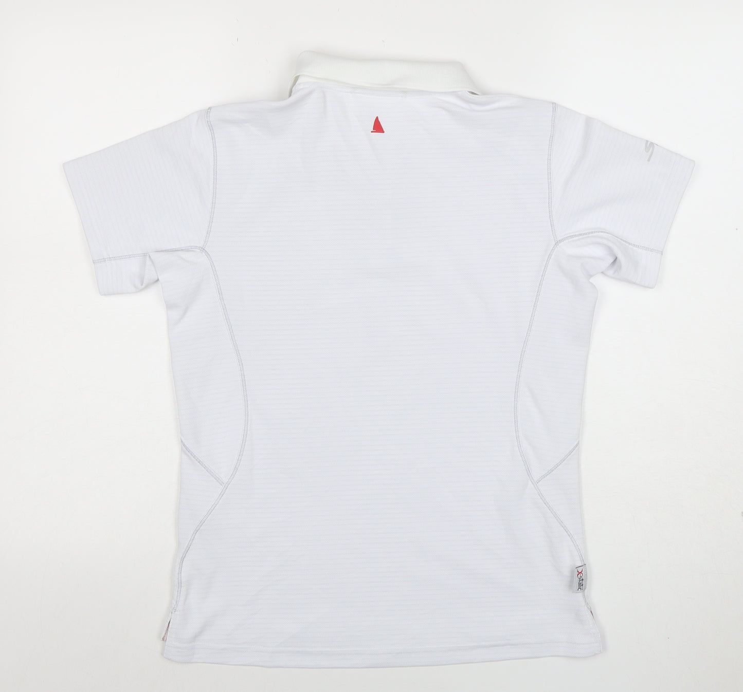 Musto Women's White Polo Shirt Size 12 Short Sleeve Lightweight