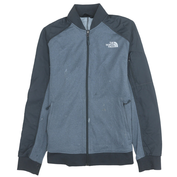 The North Face Men's Grey Full Zip Sweatshirt Jacket M