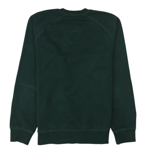 Carhartt Men's Green Crew Neck Pullover Sweatshirt M