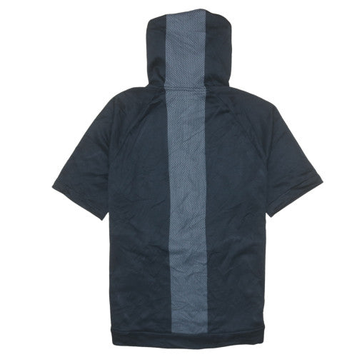 Nike Men's Black Dri-Fit Short Sleeve Pullover Hoodie Medium