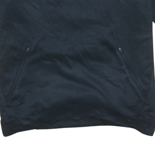 Nike Men's Black Dri-Fit Short Sleeve Pullover Hoodie Medium