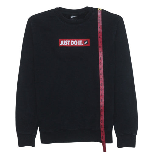 Nike Men's Black 'Just Do It' Pullover Sweatshirt M