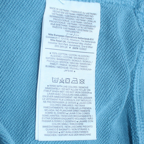 Nike Men's Blue XL Pullover Sweatshirt Crew Neck Long Sleeve