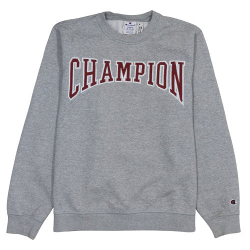 Champion Women's Grey Small Pullover Sweatshirt Organic Cotton