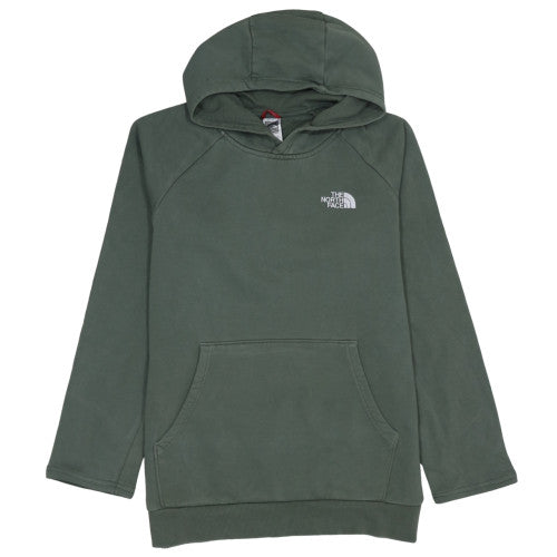 The North Face Mens Green Pullover Hoodie Size M Outdoor Fleece