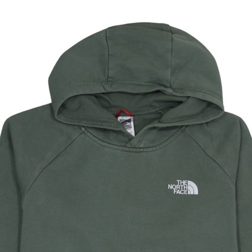 The North Face Mens Green Pullover Hoodie Size M Outdoor Fleece