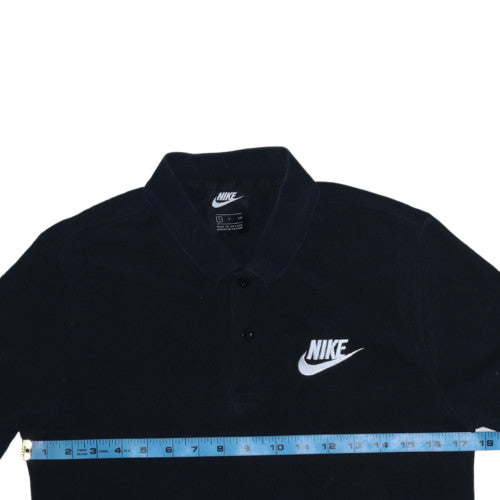 Nike Men's Black Small Polo Shirt Regular Fit Cotton Blend