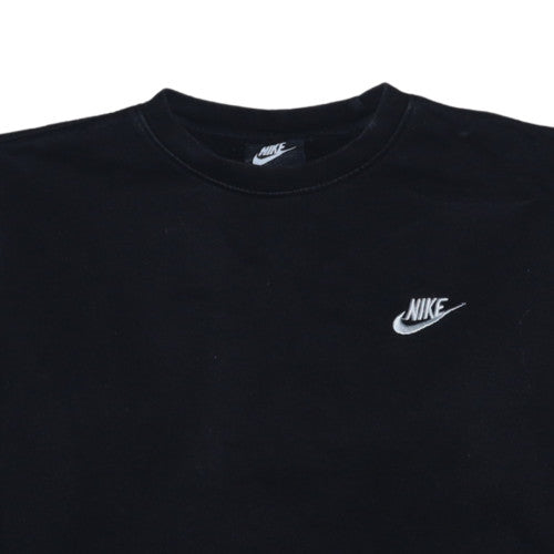 Nike Men's Black Crew Neck Pullover Sweatshirt Size S