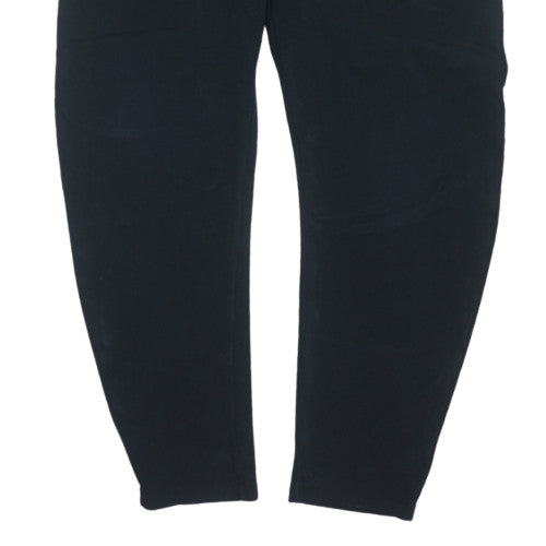 Nike Men's Black Jogger Trousers L Regular Fit Fleece Sweatpants