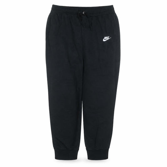 Front view of Nike Men's Black Jogger Sweatpants M Regular Fit Casual Sportswear