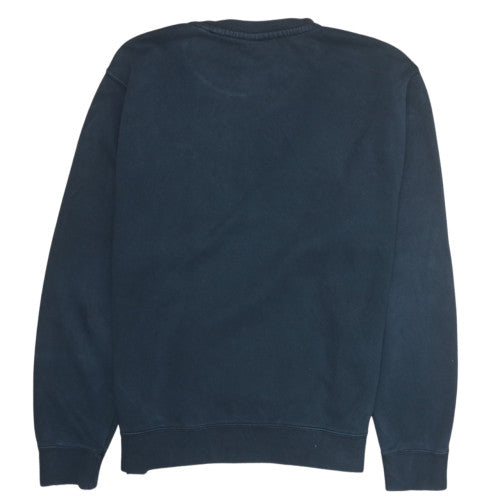 Nike Men Black Crew Neck Fleece Pullover Sweatshirt M
