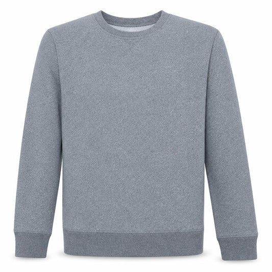 Front view of Gap Men's Grey Cotton Blend Crew Neck Pullover Sweatshirt M