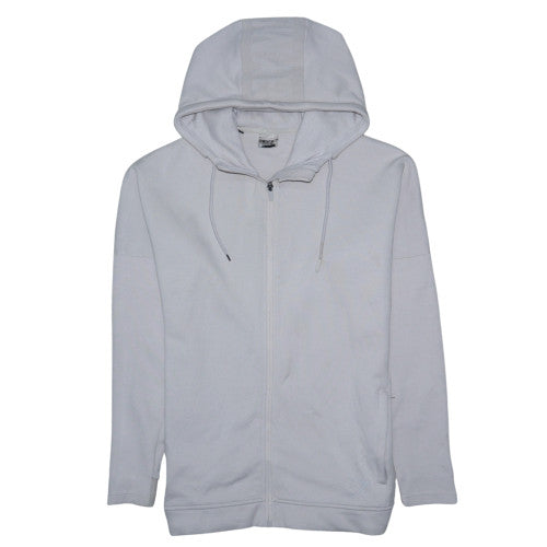 Gymshark Mens Grey Full Zip Hoodie M Athletic Fit Gym Training