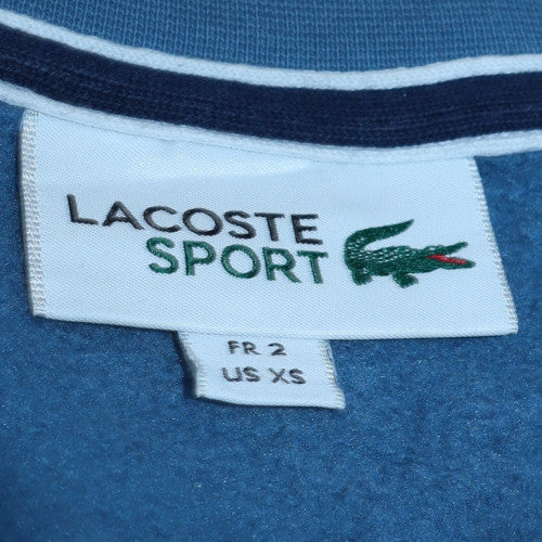 Lacoste Sport Men's Blue XS Crew Neck Pullover Sweatshirt