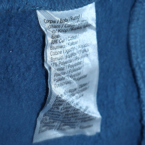 Lacoste Sport Men's Blue XS Crew Neck Pullover Sweatshirt