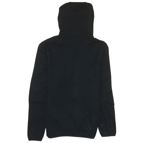 Nike Men's Black Full Zip Hoodie Fleece S Regular Fit
