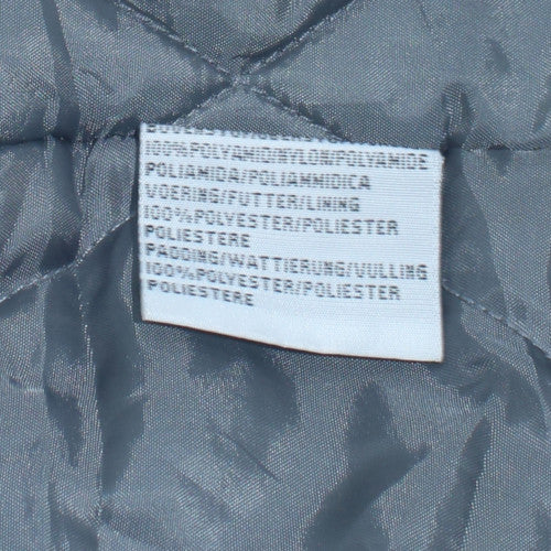 New Roads Men's Grey XL Parka Jacket Hooded Lined Winter Coat