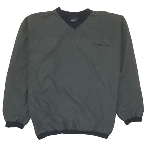 taem'Keil Mens Black V-Neck Pullover Sweatshirt Size L