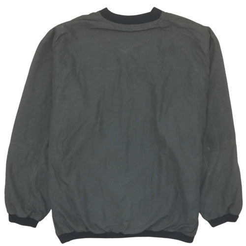 taem'Keil Mens Black V-Neck Pullover Sweatshirt Size L