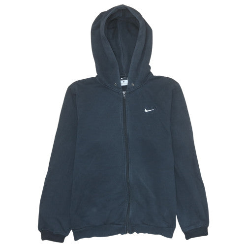 Nike Men's Black Full Zip Hoodie Size S Fleece Sweatshirt