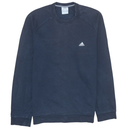 Adidas Men's Blue Pullover Crew Neck Sweatshirt Size M