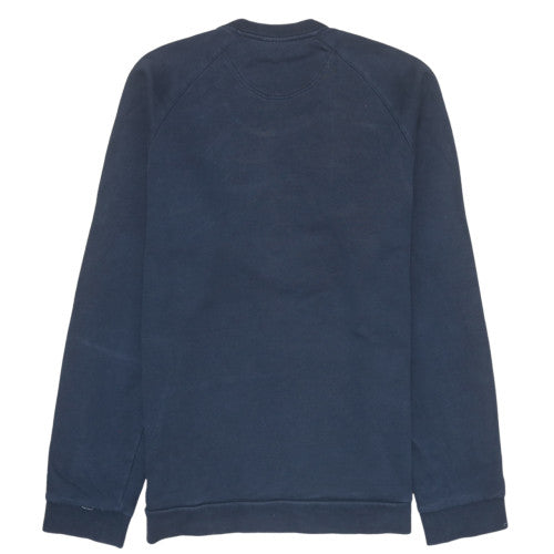 Adidas Men's Blue Pullover Crew Neck Sweatshirt Size M