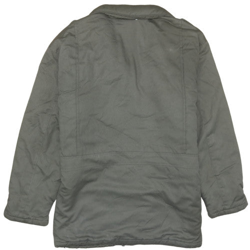 Workland Men's Green Military Jacket Size 42 Padded Polyester Cotton