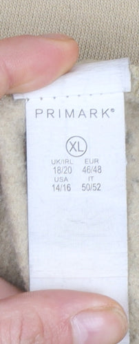 Primark Disney Women's Beige Winnie the Pooh XL Pullover Sweatshirt