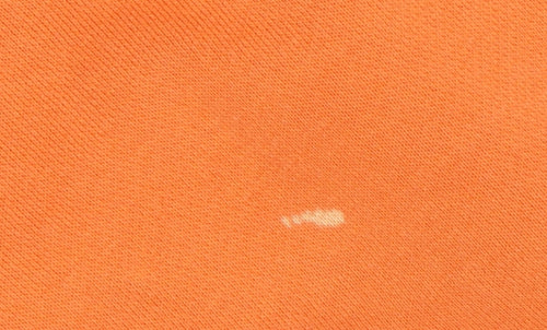 Nike Women Orange XL Pullover Sweatshirt Crew Neck Cotton Blend