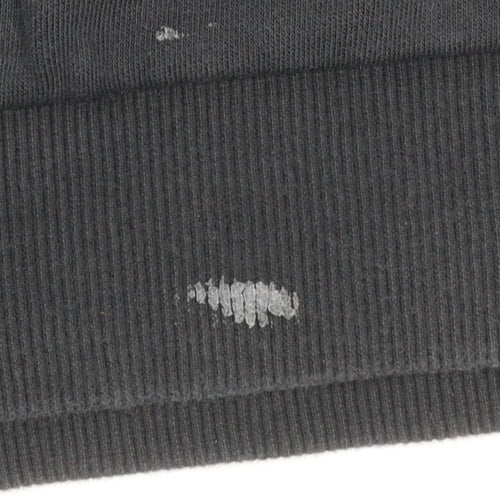 Adidas Mens Black Crew Neck Logo Sweatshirt Size M Regular Fit