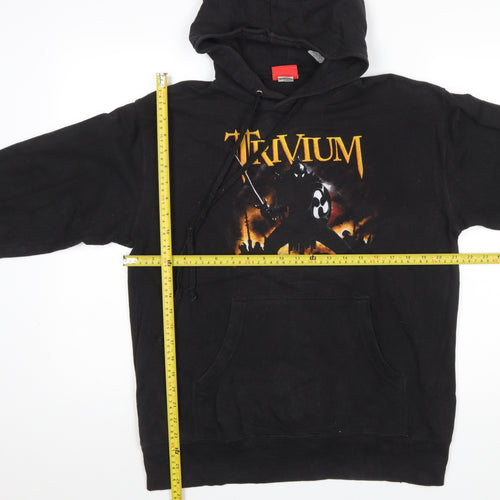 Bravado Men’s Black Trivium Pullover Hoodie Medium Graphic Print