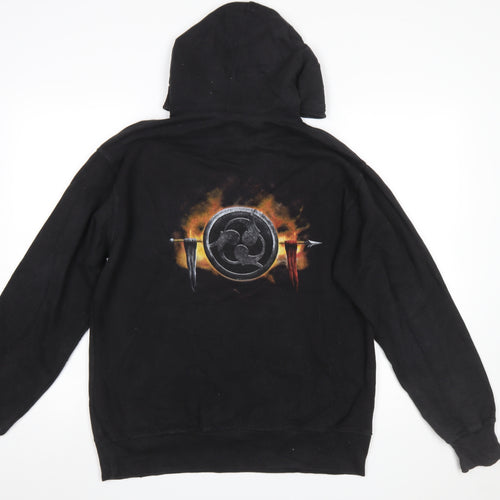 Bravado Men’s Black Trivium Pullover Hoodie Medium Graphic Print