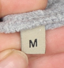 Napapijri Men's Grey Pullover Hoodie M Cotton Blend Casual
