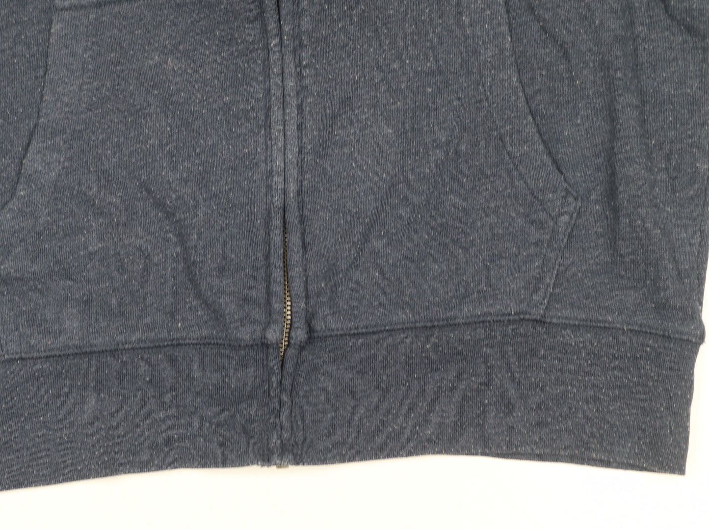 GAP Men’s Blue Full Zip Hoodie Medium Classic Logo Sweatshirt
