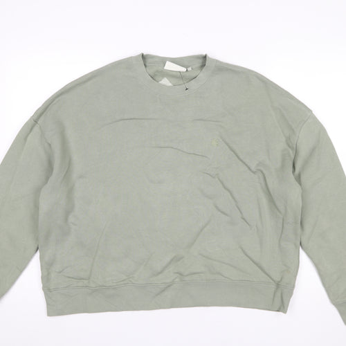 Carhartt WIP Women's Green Chester Sweatshirt M Crew Neck Pullover