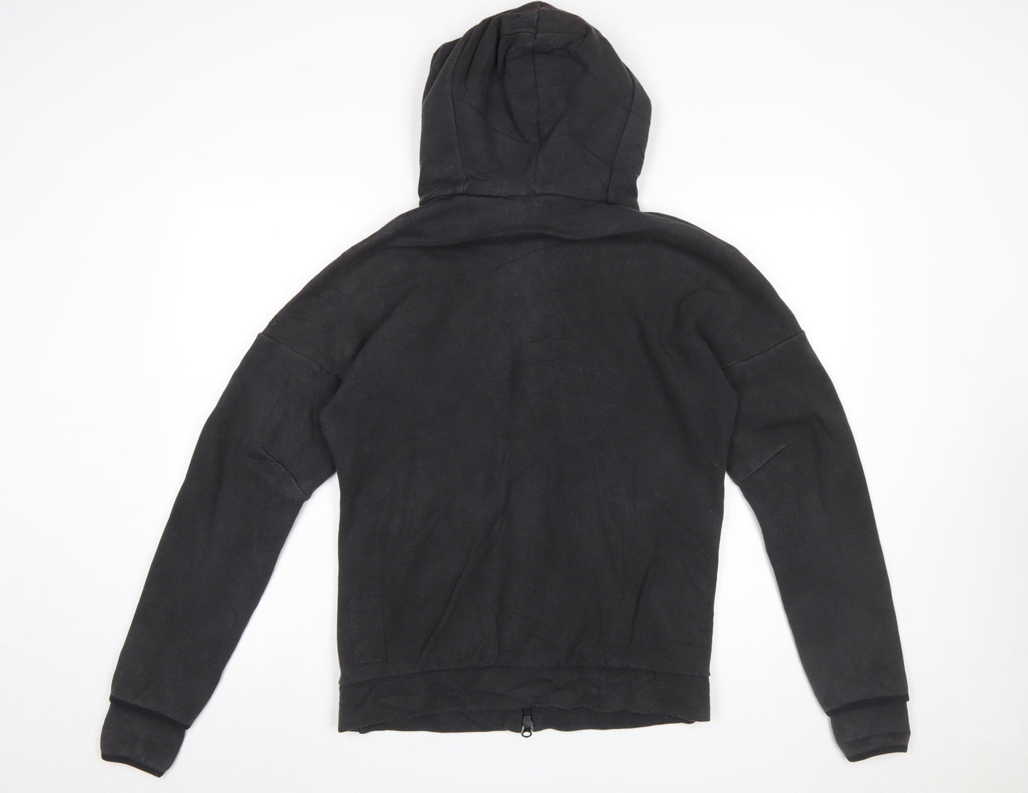 Adidas Men's Black Small Full Zip Hooded Sweatshirt