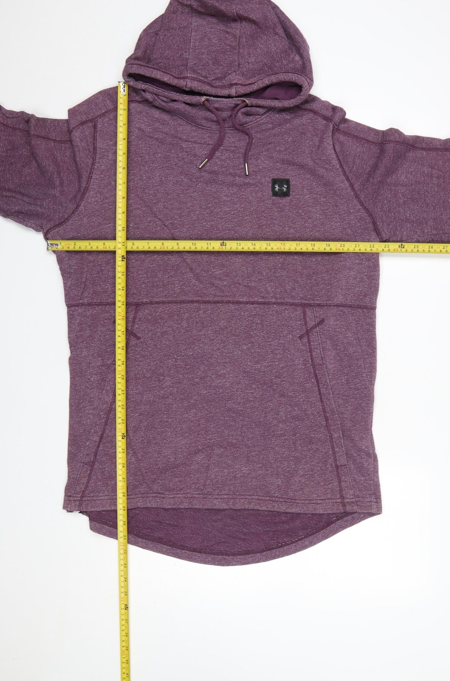 Under Armour Women’s Purple Hoodie 2XL Raglan Pullover Fleece Warm