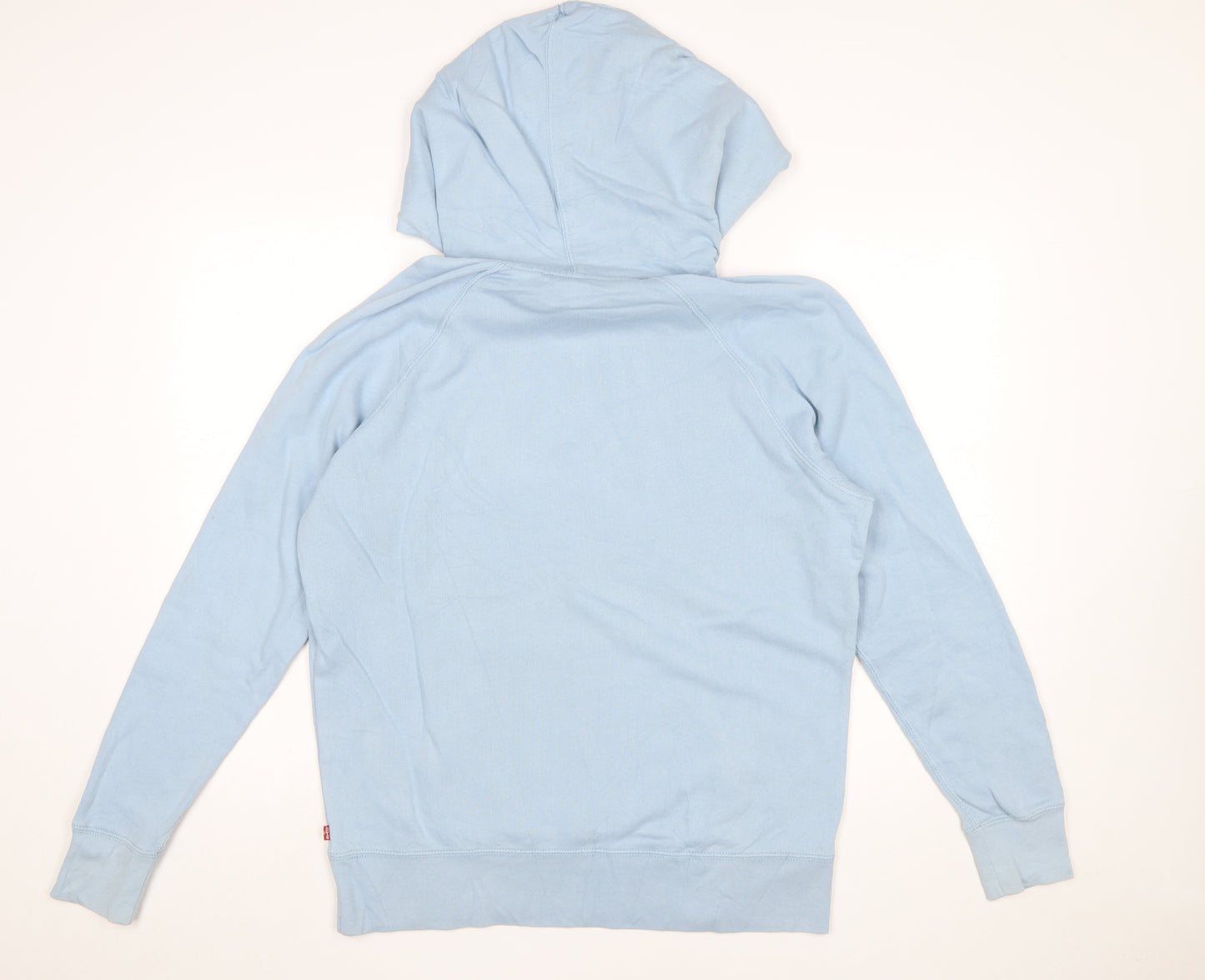 Levi's Men's Blue Pullover Hoodie Size S Graphic Logo Sweatshirt