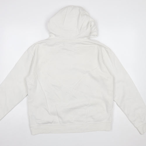 Disney 100 at Primark White Hoodie Womens Small Graphic Pullover