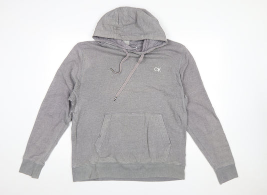 Calvin Klein Golf Men's Grey Pullover Hoodie Size L