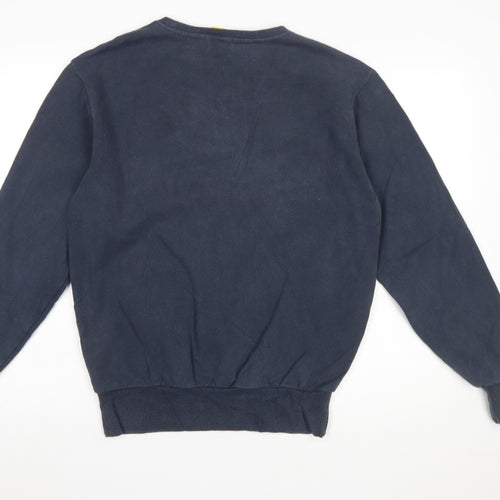 Ellesse Mens Blue Small Crew Neck Pullover Sweatshirt