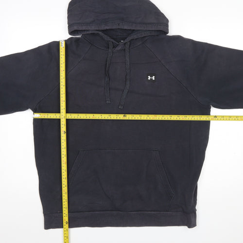 Under Armour Men's Black Pullover Hoodie M Sports Fleece