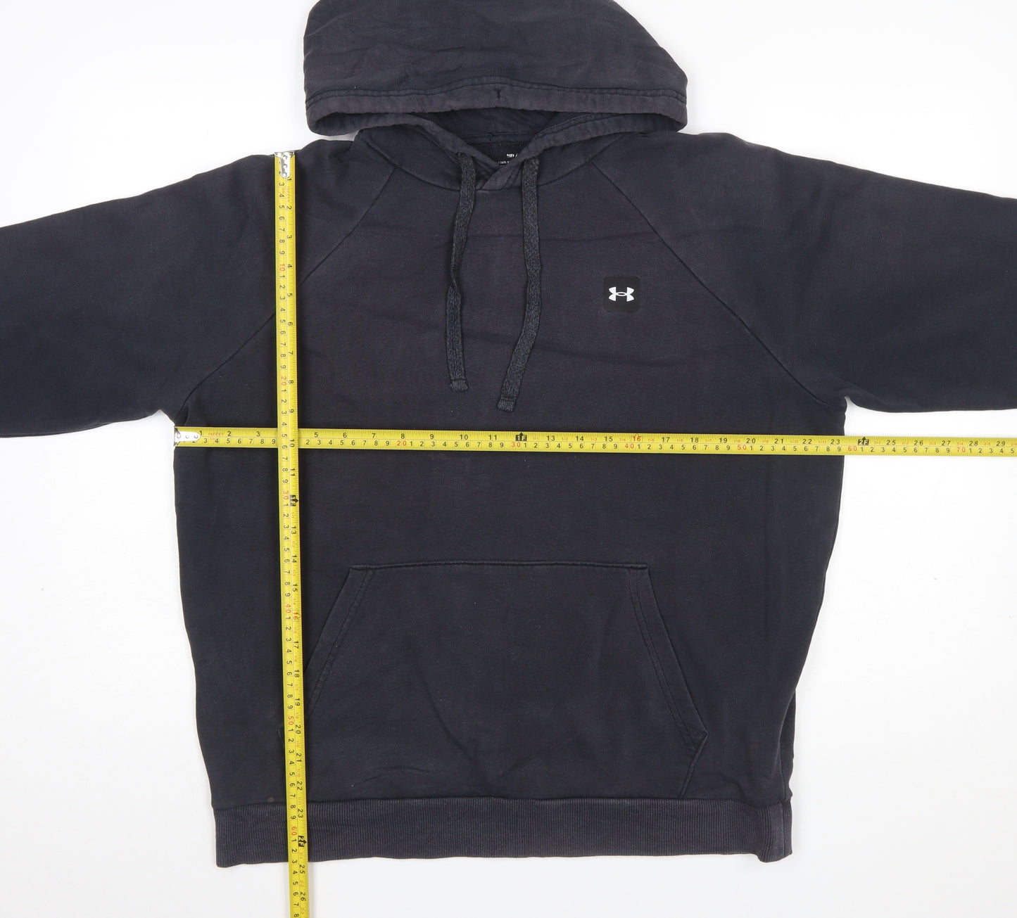 Under Armour Men's Black Pullover Hoodie M Sports Fleece